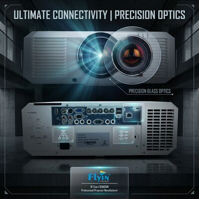 3LCD 10000 루멘스 야외 3D 지도 프로젝터 EL-705U WUXGA 1920x1200 대형 장소 프로젝션
