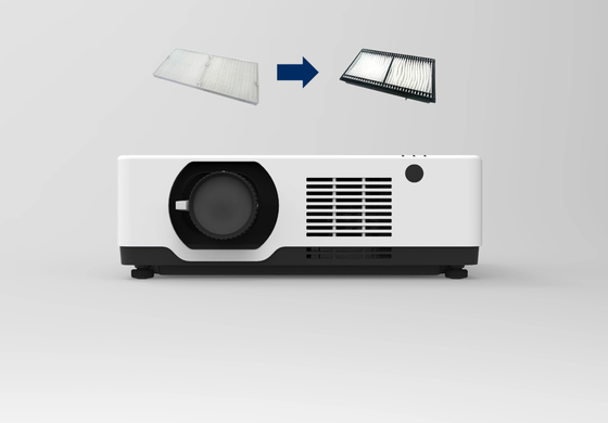 FLYIN 4K 레이저 3LCD 7000 안시 뤼멘스 프로젝터 3840*2160 야외용 대형 공연장 프레젠테이션 장비