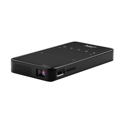 플라인 S90 4K 미니 휴대용 안드로이드 스마트 DLP 프로젝터 WIFI 블루투스 활성화형 휴대 전화 US 플러그 LED 램프 3D 배터리