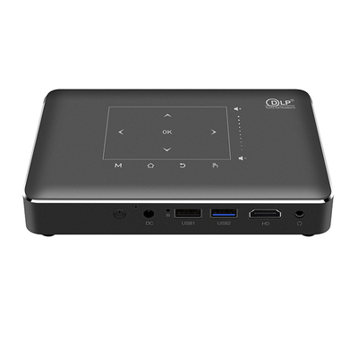 플라인 P10-II 핫 세일 커스텀 로고 미니 3D 4K 150 루멘스 DLP 9000mAh 안드로이드 9.0 프로젝터