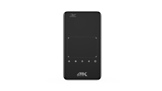 플라인 S90 4K 미니 휴대용 안드로이드 스마트 DLP 프로젝터 WIFI 블루투스 활성화형 휴대 전화 US 플러그 LED 램프 3D 배터리
