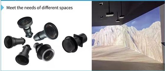 5500 루멘 DLP 레이저 프로젝터 4K 3D