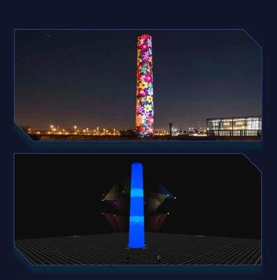 플라인 A1 몰입실 4K 분산 컨버전드 서버 엣지 퓨전 & 돔 3D 지도 프로젝션 장비