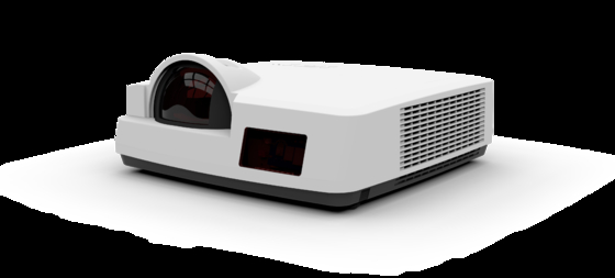 3LCD 짧은 초점 어안 렌즈 교회 비디오 프로젝터 4500 루멘