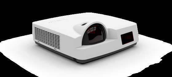 3LCD 짧은 초점 어안 렌즈 교회 비디오 프로젝터 4500 루멘