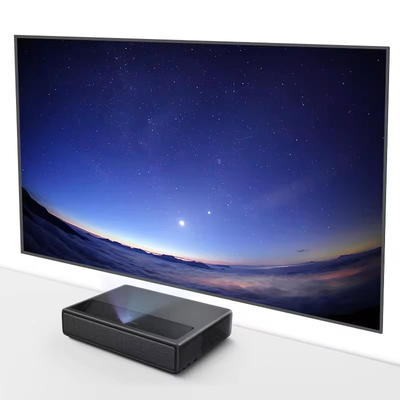 플라인 M1 5000 루멘스 DLP 레이저 프로젝터 3D 4K 안드로이드 울트라 쇼트 투어 홈 시어터 프로젝터 300인치 스크린 휴대용 레이저 TV 프로젝터 1080p US