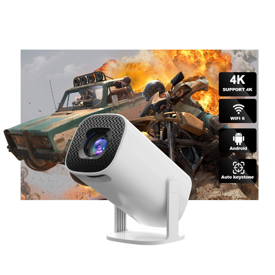 FLYIN P30 4K Ultra HD 3D 휴대용 LED 쇼트 투어 프로젝터