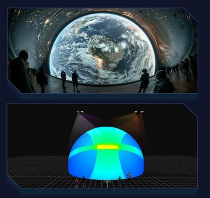 Flyin A1 4K Edge Fusion Dome 3D 매핑 대규모 장소 프로젝션 시스템 몰입형 룸