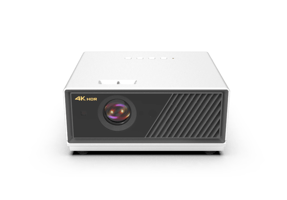 플라인 헤라 2000-2600 루멘스 3LCD 레이저 홈 시어터 프로젝터 4K 강화 및 컴팩트 디자인