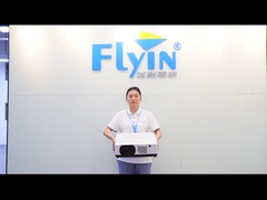 FLYIN 7000Lm 큰 장소 프로젝터 WXGA 대형 보정 FCC