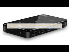 DLP 프로젝터를 그리는 4K 작은 휴대용 프로젝터 방진의 방수 안드로이드를 검게하세요