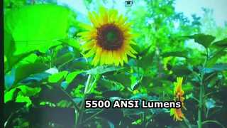 3LCD 레이저 네이티브 4K 3840X2160 해상도 단초점 프로젝터